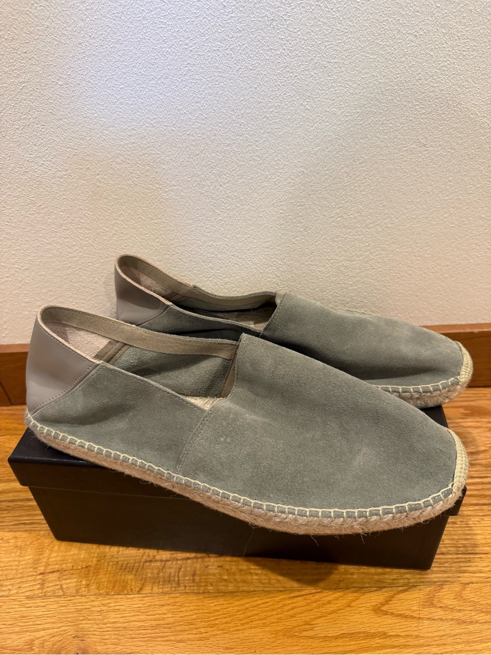 Todd Snyder Espadrilles Nomad Suede Leather Slip On Made in Spain 13